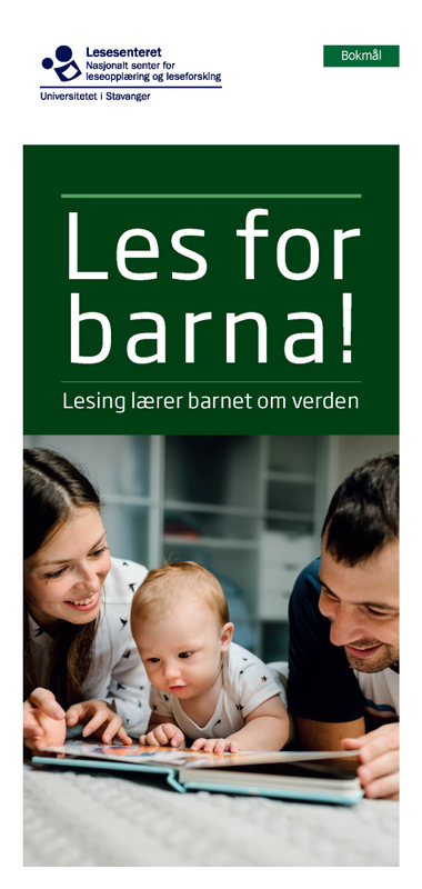 Bilde av Les for barna! - brosjyre til helsestasjoner